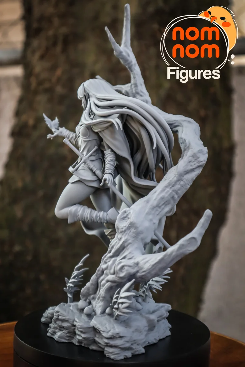 Deedlit | Fan Art | 3D Printed Resin Model Garage Kit | *Un-Painted* | Nomnom 6