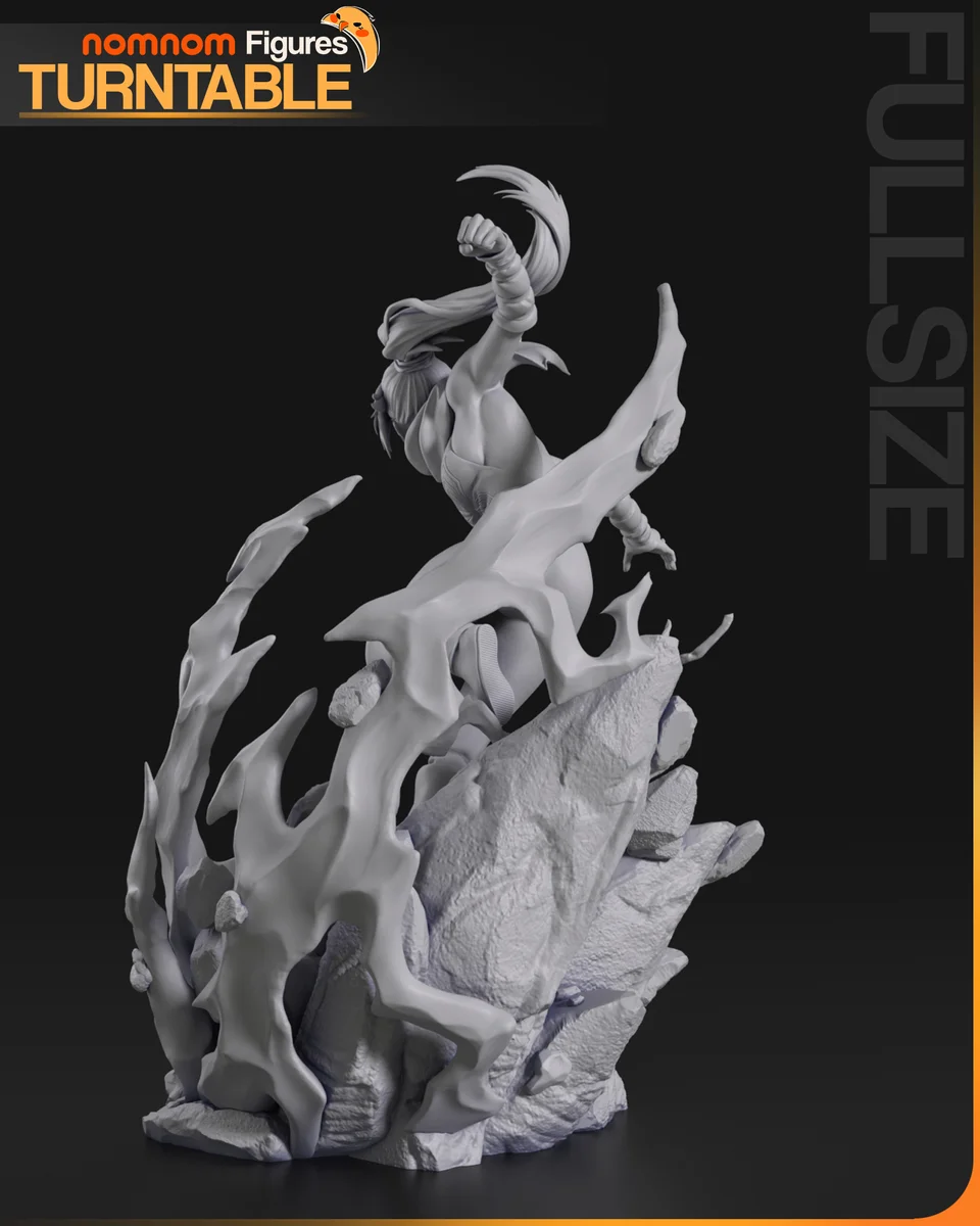 Yoruichi Shihoin | Fan Art | 3D Printed Resin Model Garage Kit | *Un-Painted* | Nomnom 11