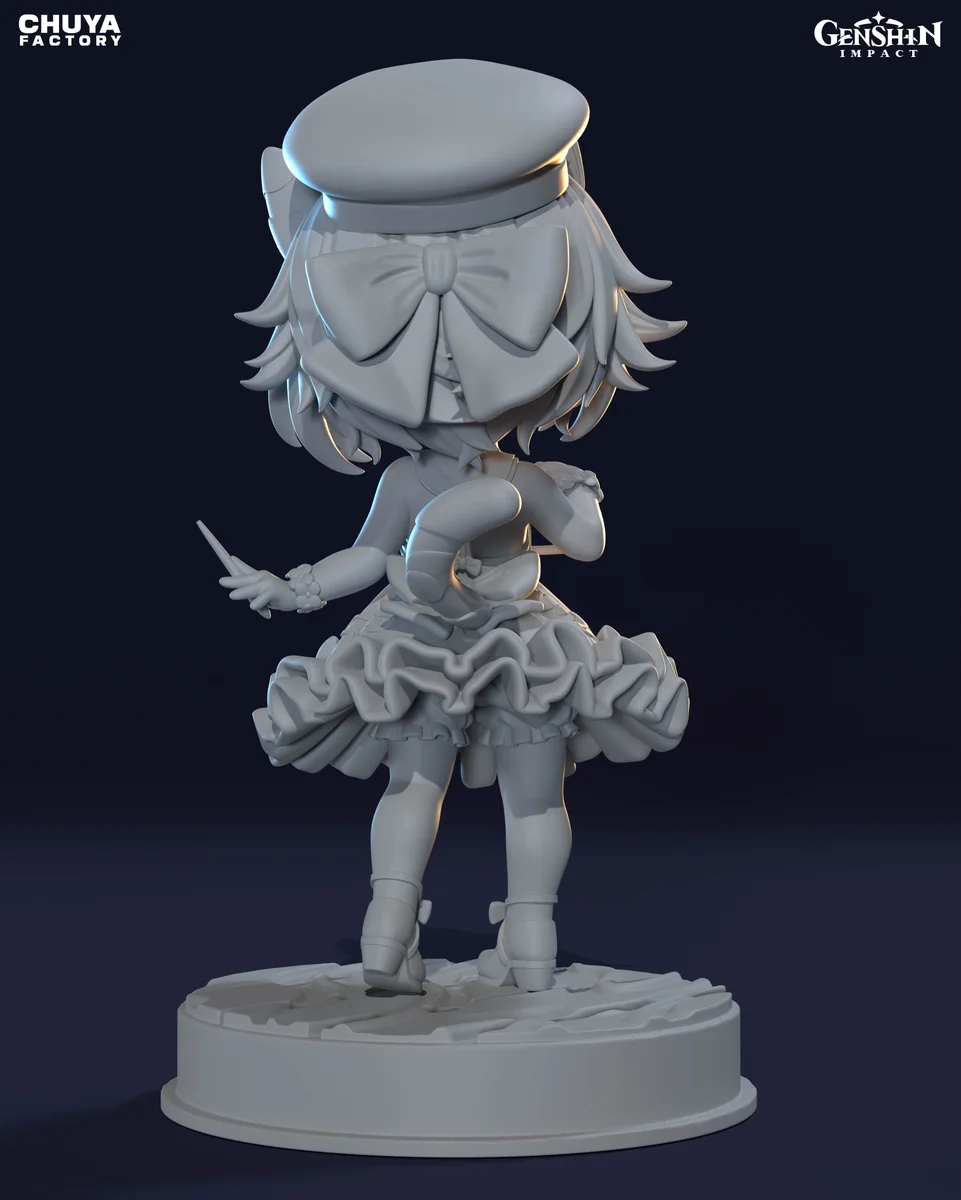 Chibi Diona | Fan Art | 3D Printed Resin Model Garage Kit | *Un-Painted* | Chuya Factory 11