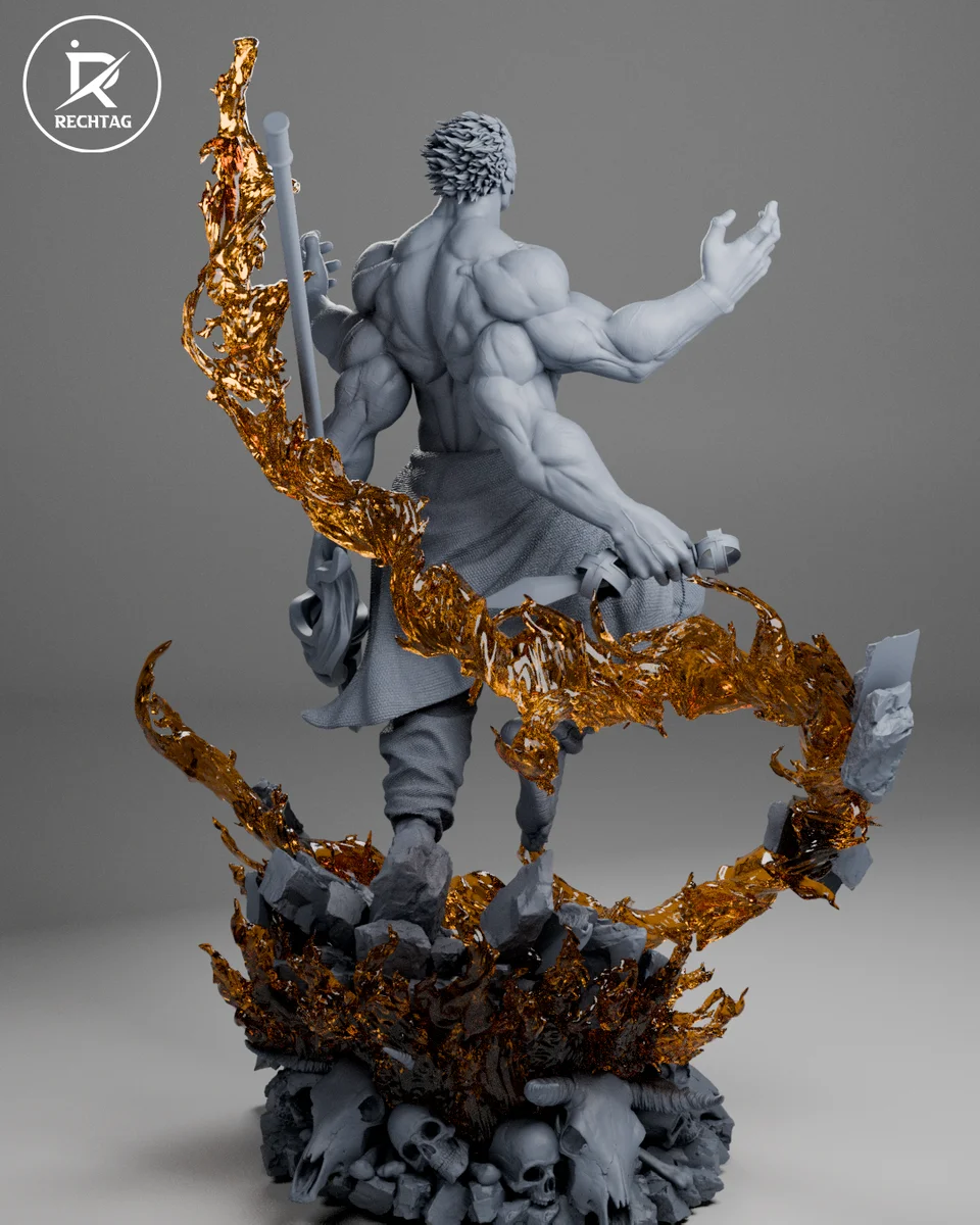 Ryomen Sukuna | Fan Art | 3D Printed Resin Model Garage Kit | *Un-Painted* | Rechtag 26