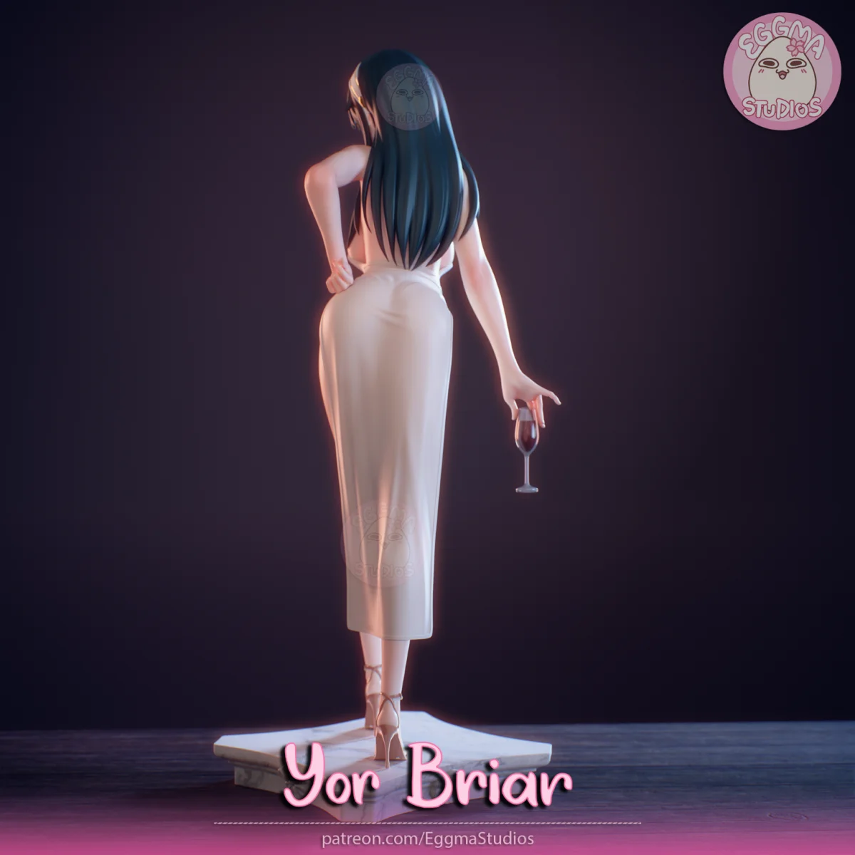 Yor Briar | Fan Art | 3D Printed Resin Model Garage Kit | *Un-Painted* | EggmaStudios 5