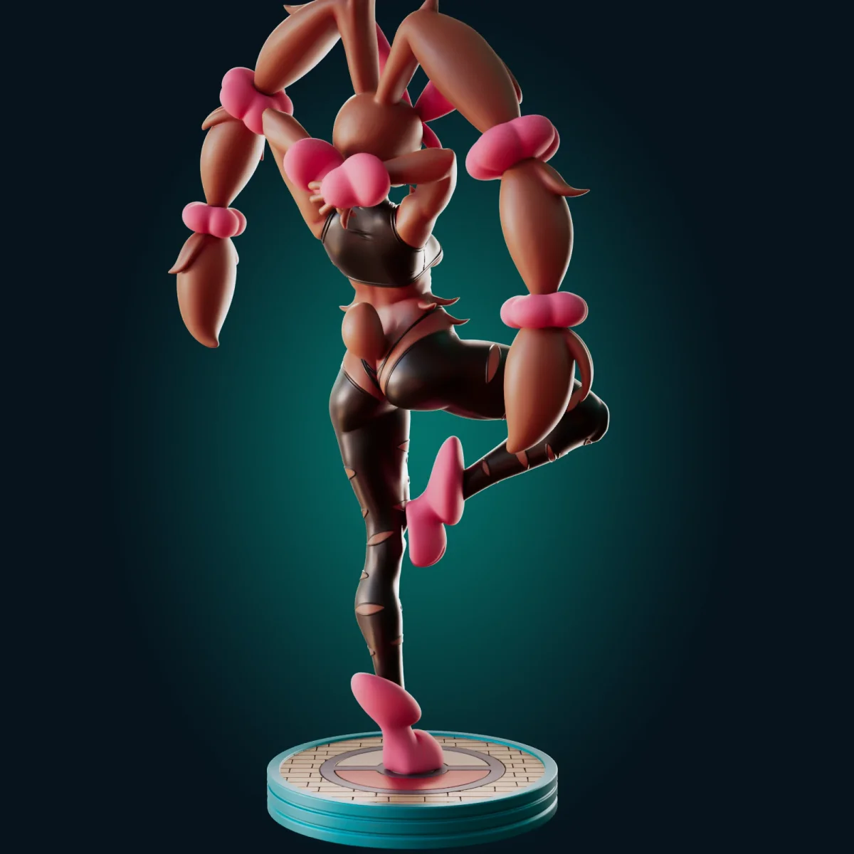 Bunny Lady | Fan Art | 3D Printed Resin Model Garage Kit | *Un-Painted* | Officer Rhu 2