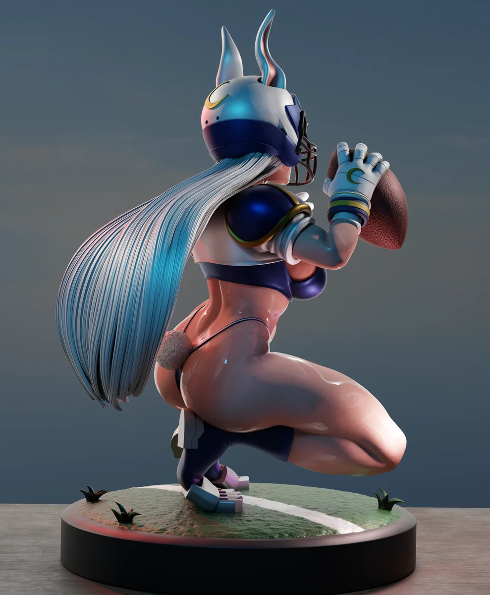 Mirko | Fan Art | 3D Printed Resin Model Garage Kit | *Un-Painted* | Momoji 10
