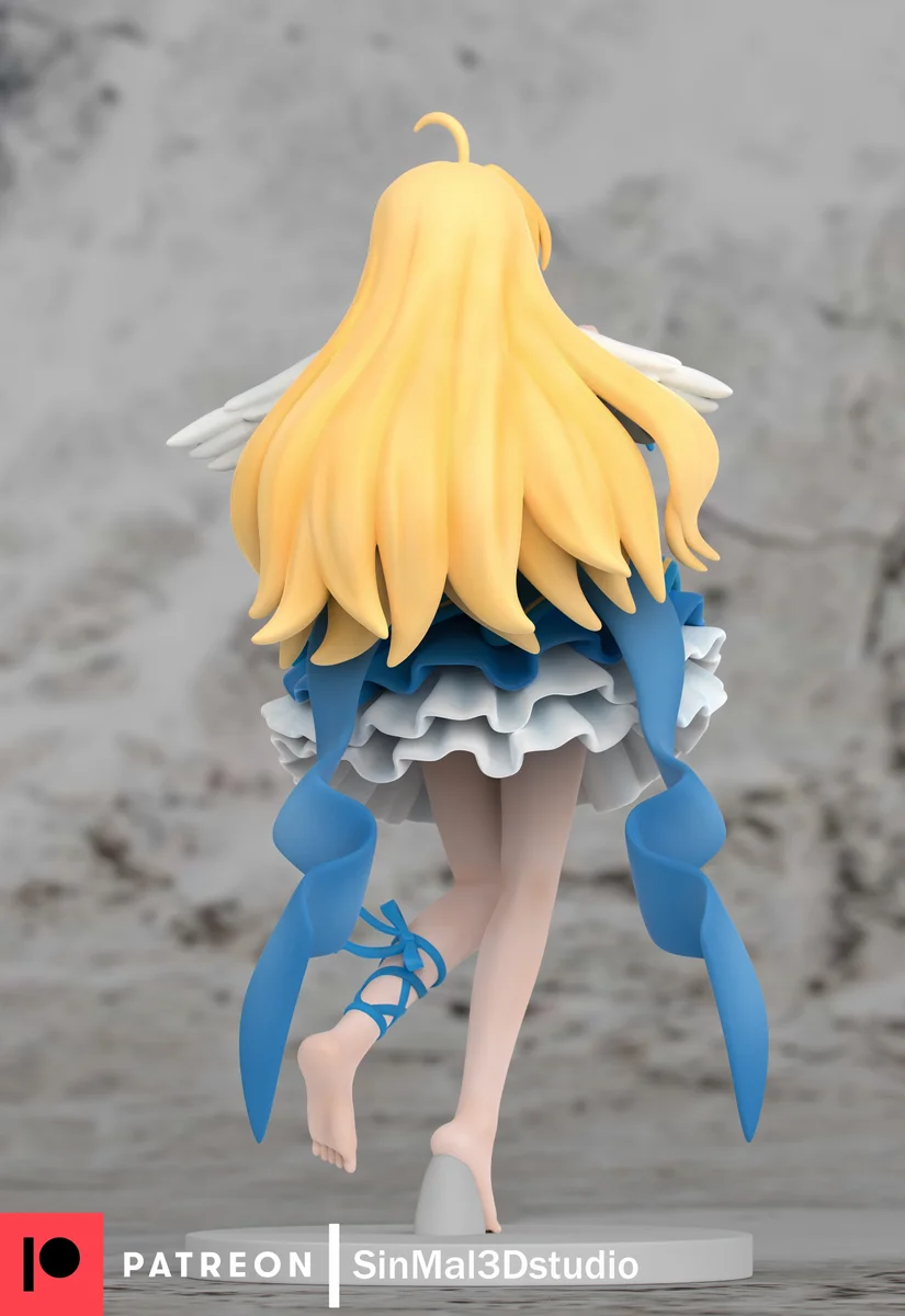 Filo | Fan Art | 3D Printed Resin Model Garage Kit | *Un-Painted* | Sin3Dstudio 7