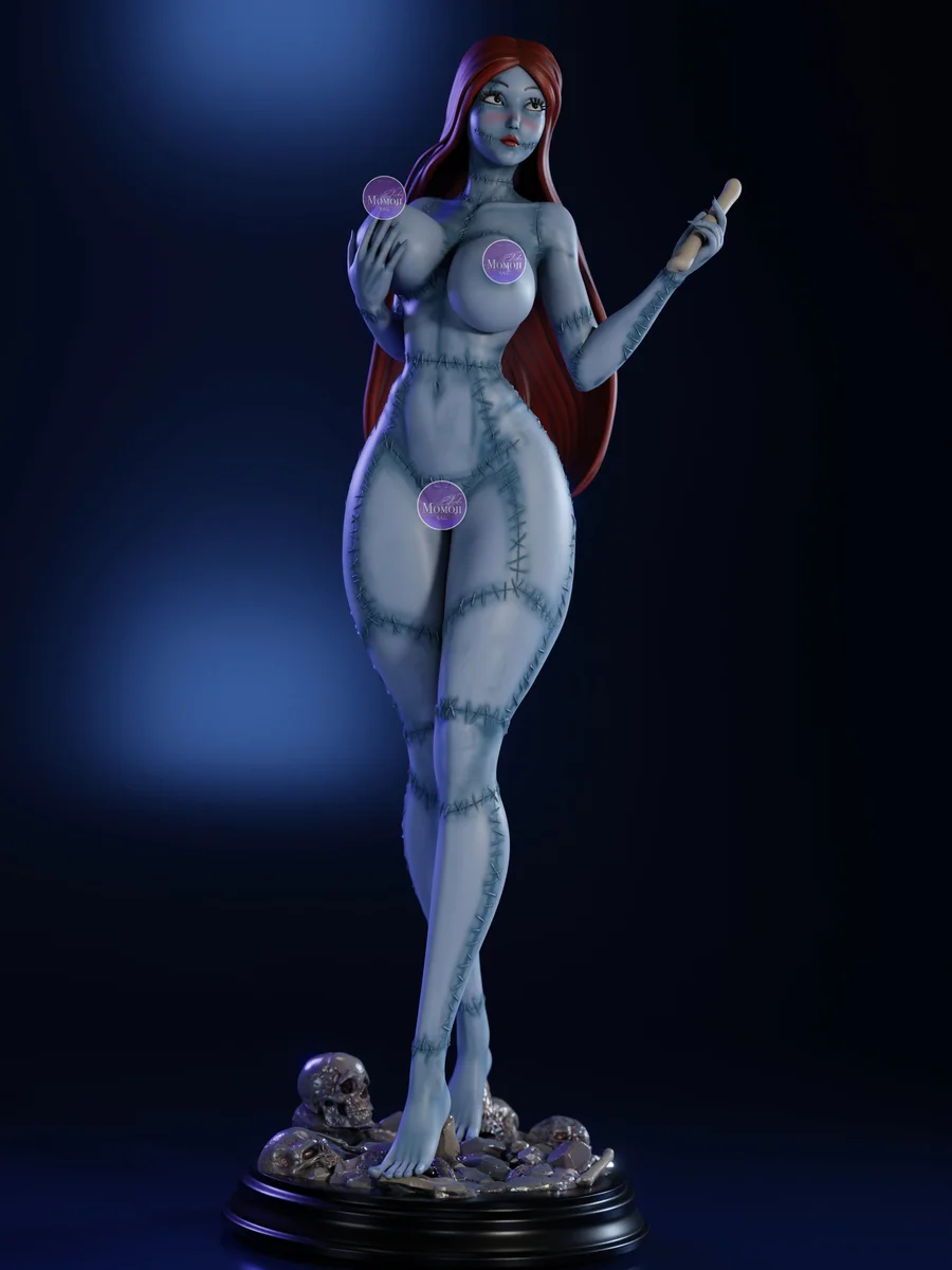 Stitch Girl | Fan Art | 3D Printed Resin Model Garage Kit | *Un-Painted* | Momoji 2