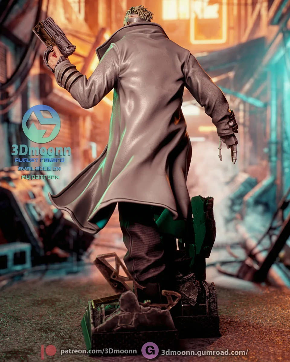 Weak Kingsley | Fan Art | 3D Printed Resin Model Garage Kit | *Un-Painted* | 3DMoonn 3