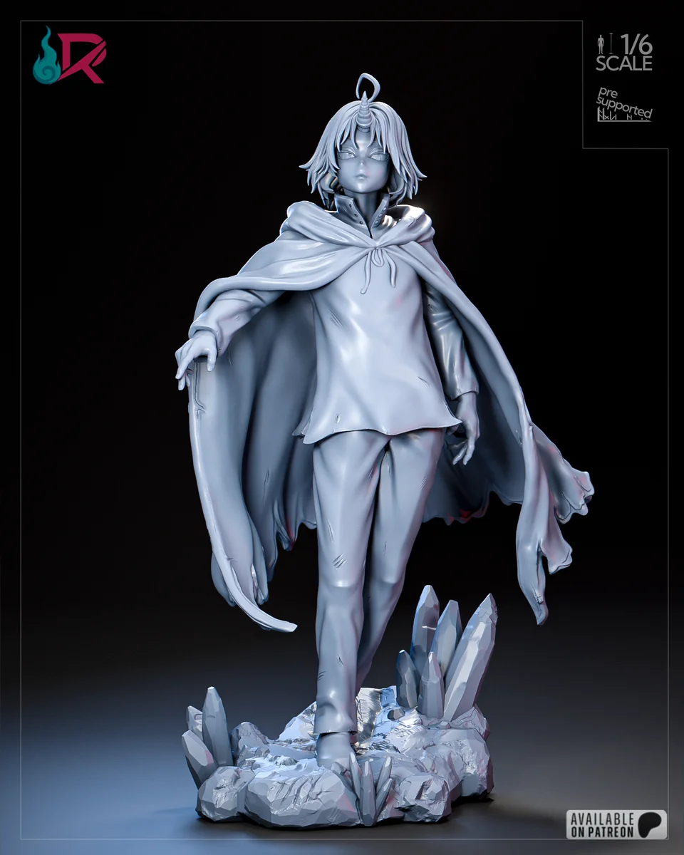 Clen | Fan Art | 3D Printed Resin Model Garage Kit | *Un-Painted* | Rechtag 6