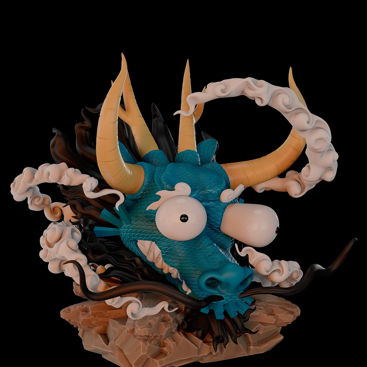 Luffy | Fan Art | 3D Printed Resin Model Garage Kit | *Un-Painted* | Momoji 8
