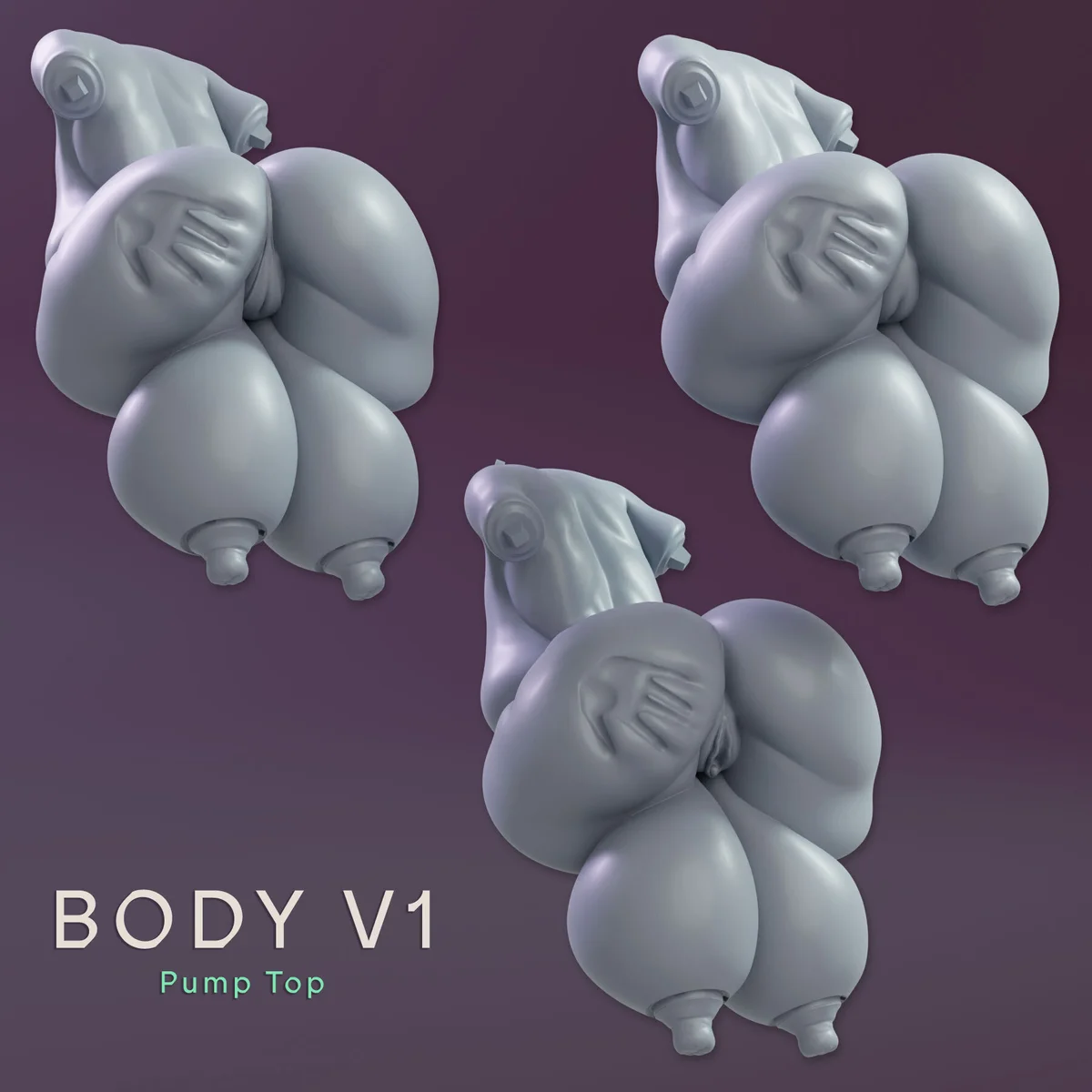 Cow Girl | Fan Art | 3D Printed Resin Model Garage Kit | *Un-Painted* | KiTNo 12