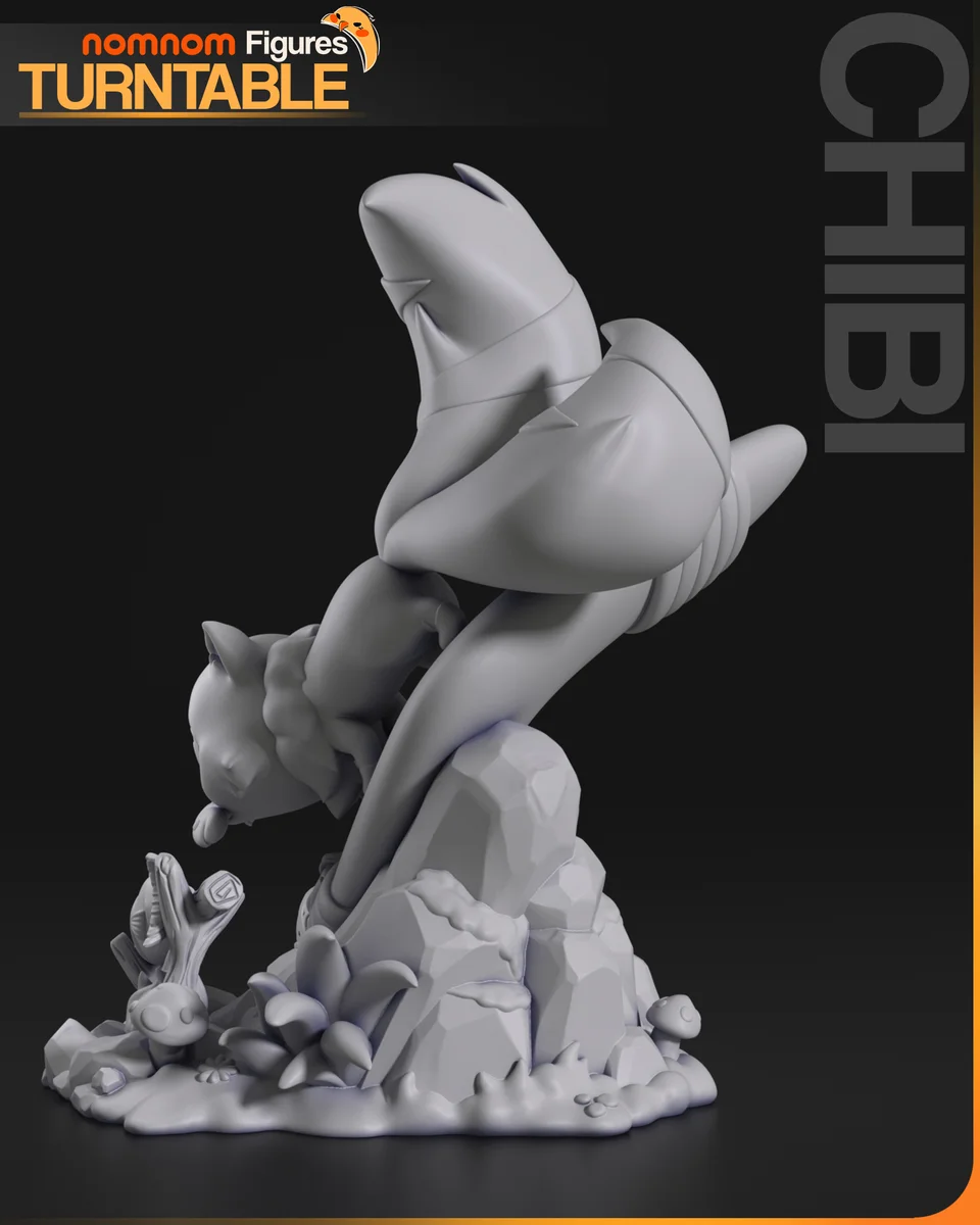 Chibi Kirara | Fan Art | 3D Printed Resin Model Garage Kit | *Un-Painted* | Nomnom 7