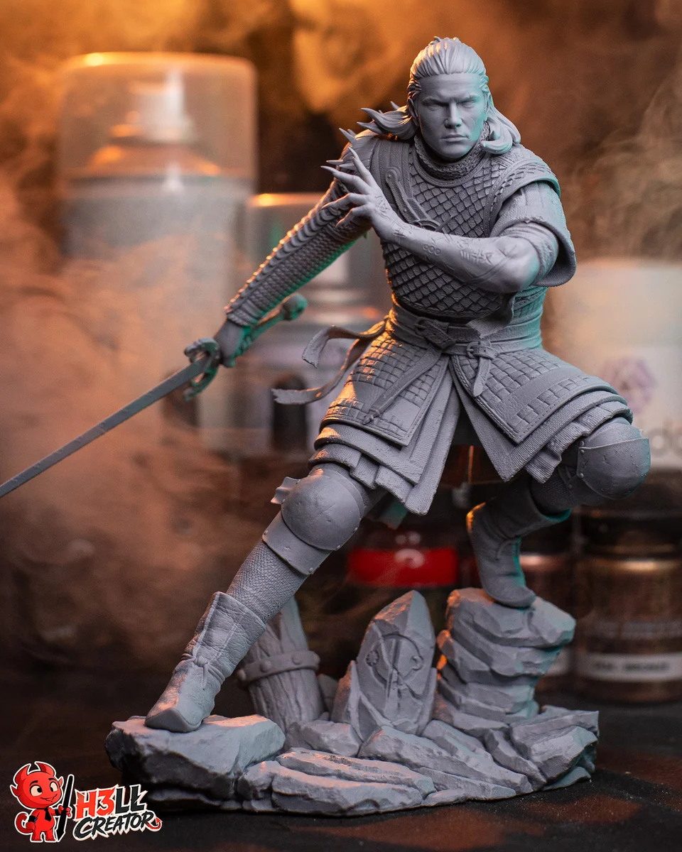 Coen | Fan Art | 3D Printed Resin Model Garage Kit | *Un-Painted* | H3LL Creator 9