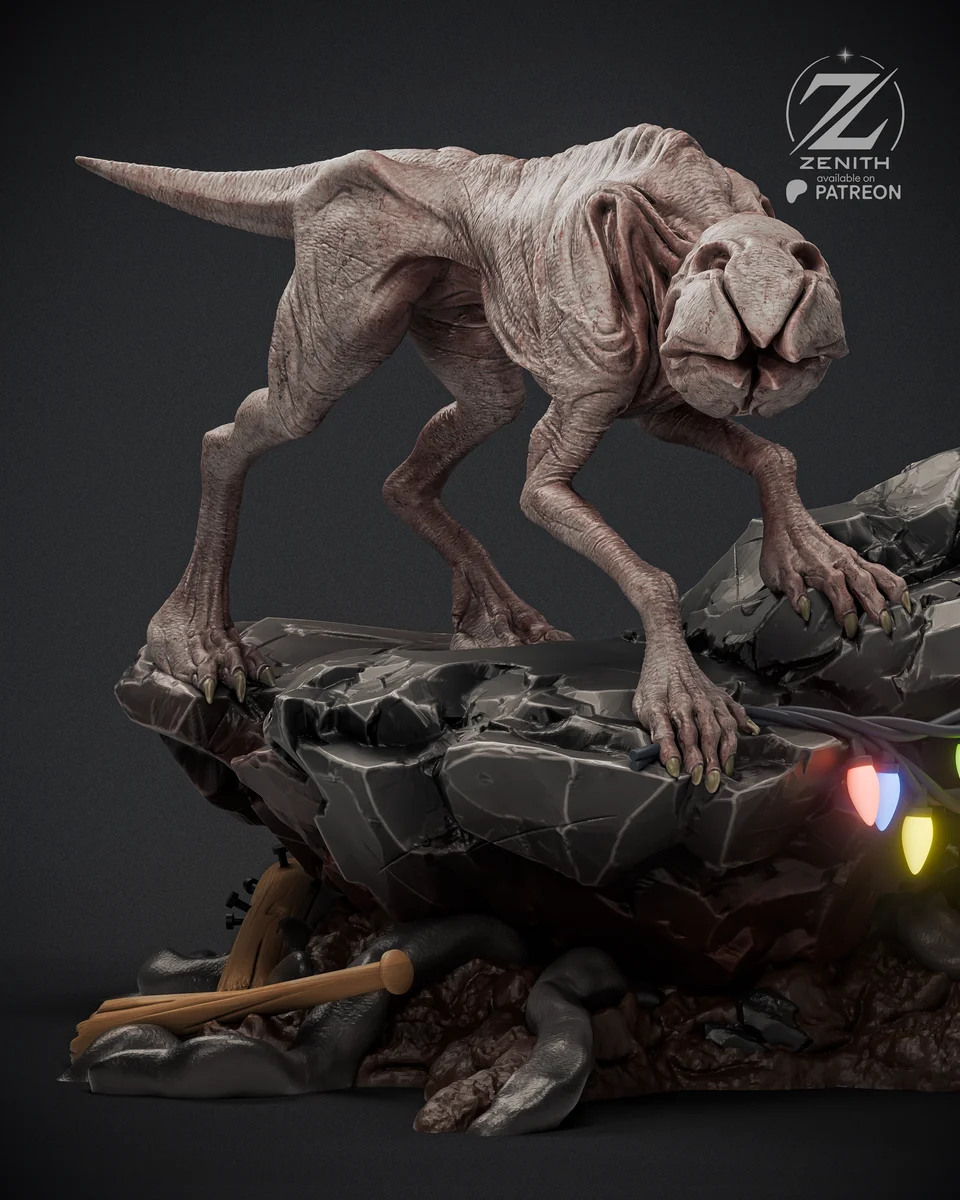 Demogorgon | Fan Art | 3D Printed Resin Model Garage Kit | *Un-Painted* | Zenith Studios 4