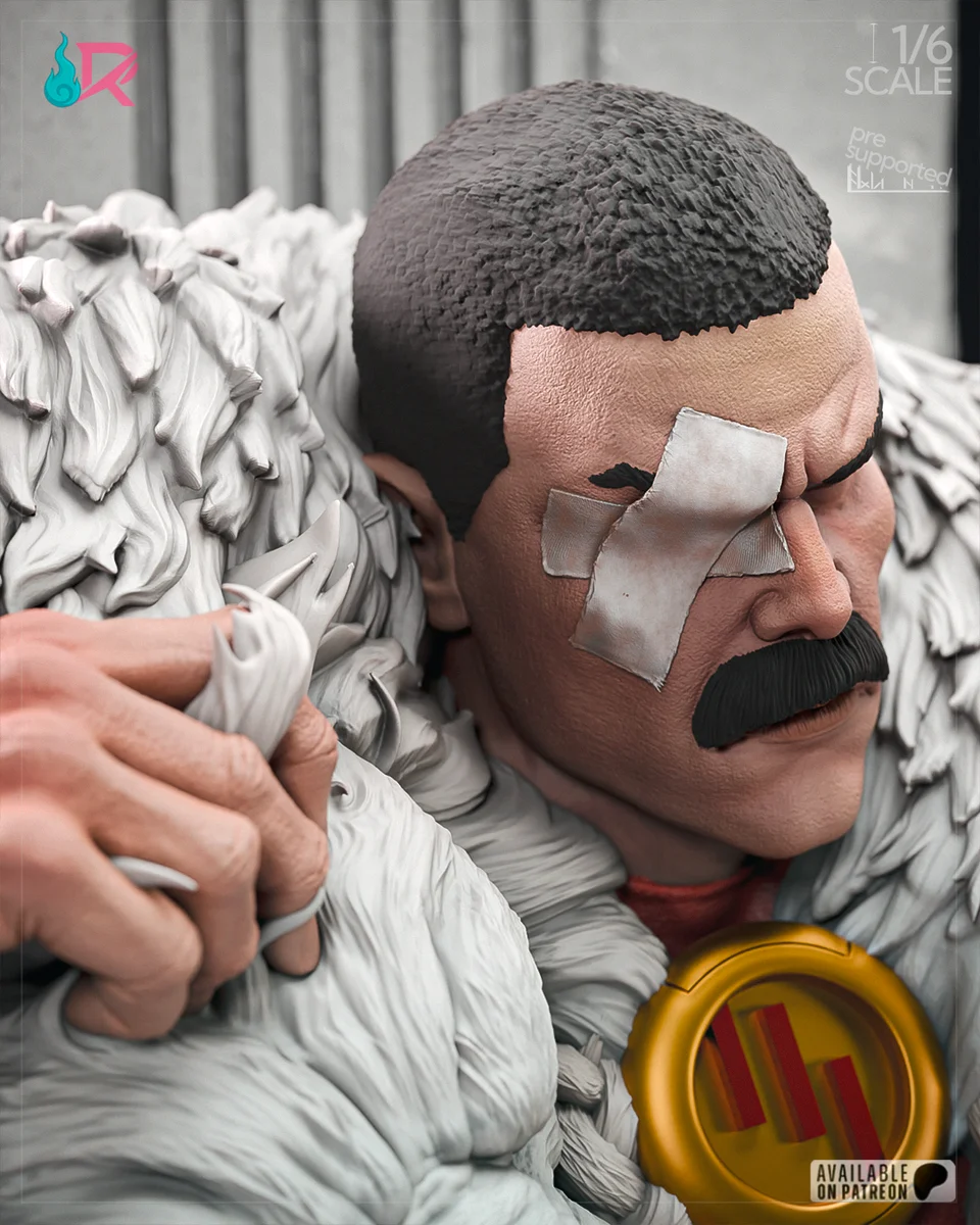 Thragg | Fan Art | 3D Printed Resin Model Garage Kit | *Un-Painted* | Rechtag 21