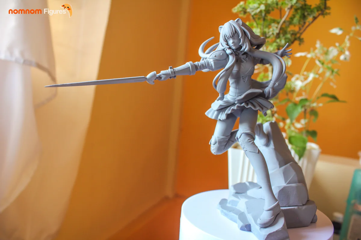 Raphtalia | Fan Art | 3D Printed Resin Model Garage Kit | *Un-Painted* | Nomnom 6