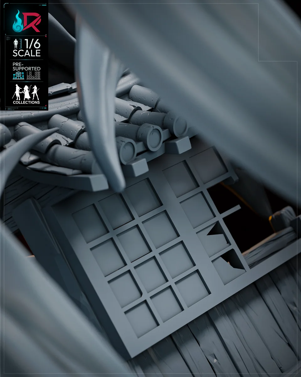 Sanemi Shinazugawa | Fan Art | 3D Printed Resin Model Garage Kit | *Un-Painted* | Rechtag 18