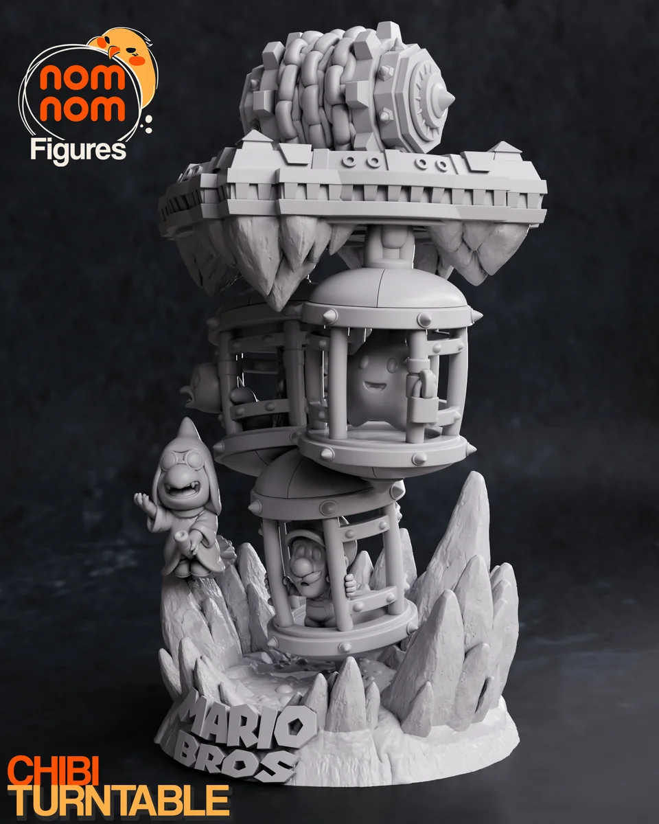 Chibi Lumali | Fan Art | 3D Printed Resin Model Garage Kit | *Un-Painted* | Nomnom 6