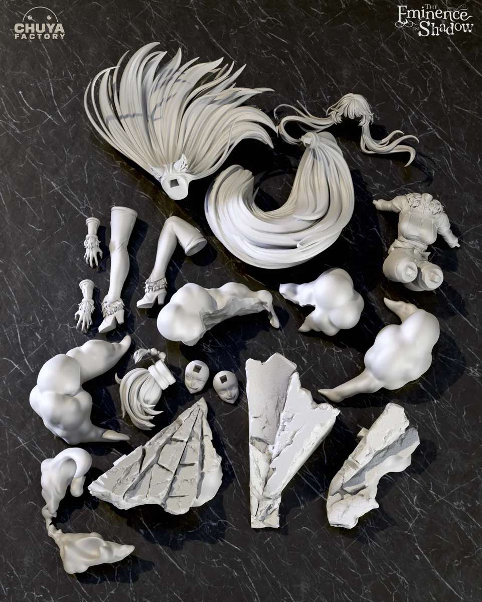 Delta | Fan Art | 3D Printed Resin Model Garage Kit | *Un-Painted* | Chuya Factory 13