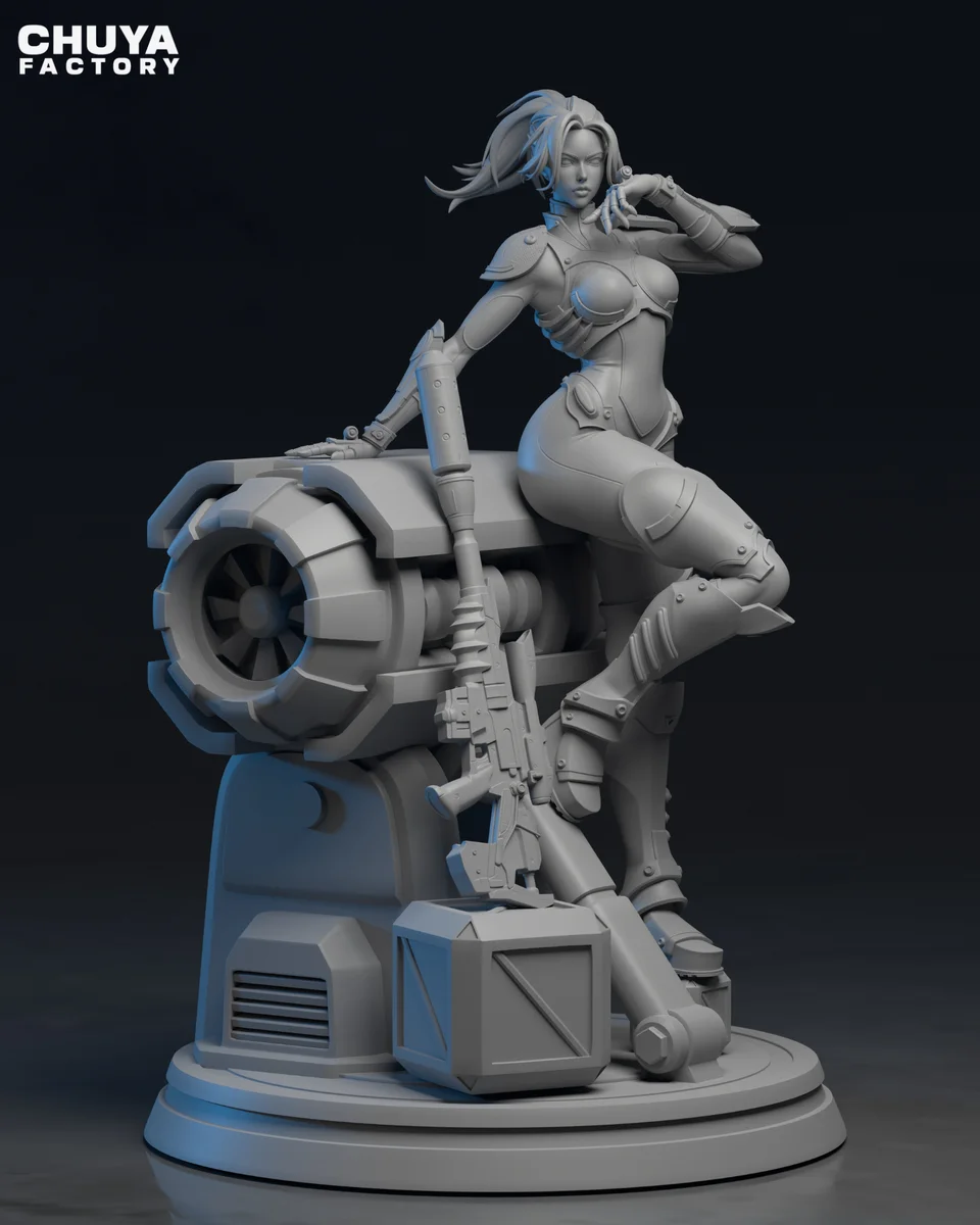 Nova Terra | Fan Art | 3D Printed Resin Model Garage Kit | *Un-Painted* | Chuya Factory 8