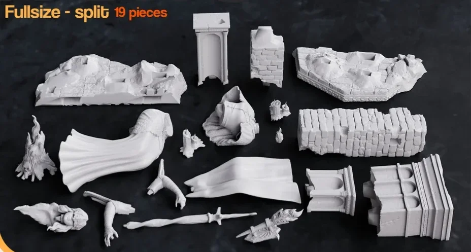 Fire keeper | Fan Art | 3D Printed Resin Model Garage Kit | *Un-Painted* | Nomnom 3