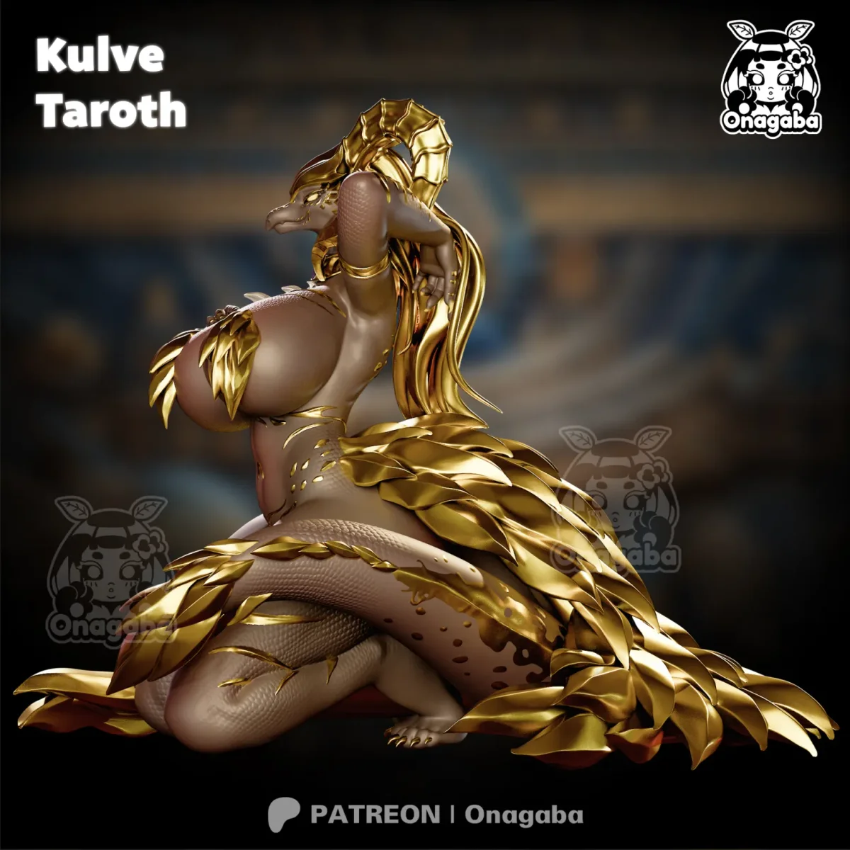 Kulve | Fan Art | 3D Printed Resin Model Garage Kit | *Un-Painted* | ONAGABA 7