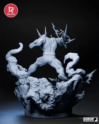 All Might | Fan Art | 3D Printed Resin Model Garage Kit | *Un-Painted* | Rechtag 27