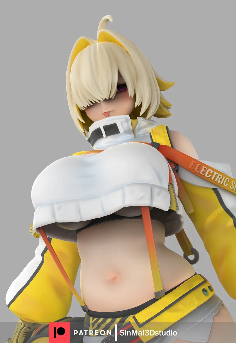 Elegg | Fan Art | 3D Printed Resin Model Garage Kit | *Un-Painted* | Sin3Dstudio 4