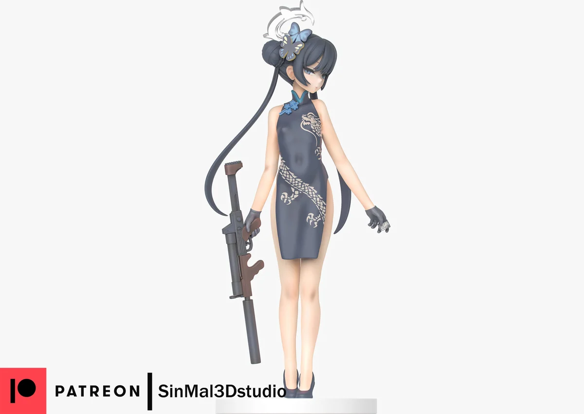 Kizaki Momoi | Fan Art | 3D Printed Resin Model Garage Kit | *Un-Painted* | Sin3Dstudio