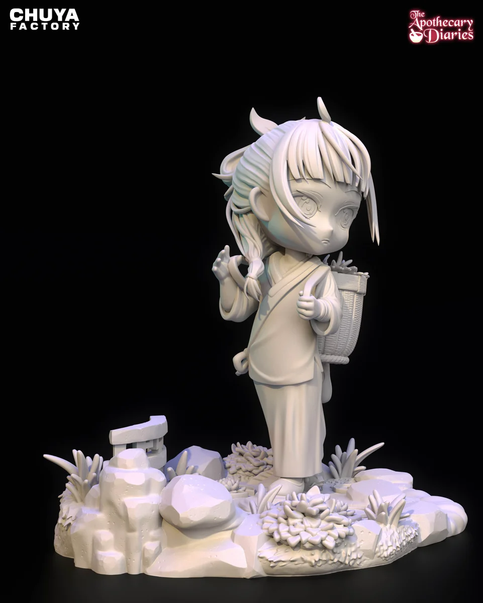 Chibi Mao Mao | Fan Art | 3D Printed Resin Model Garage Kit | *Un-Painted* | Chuya Factory 9