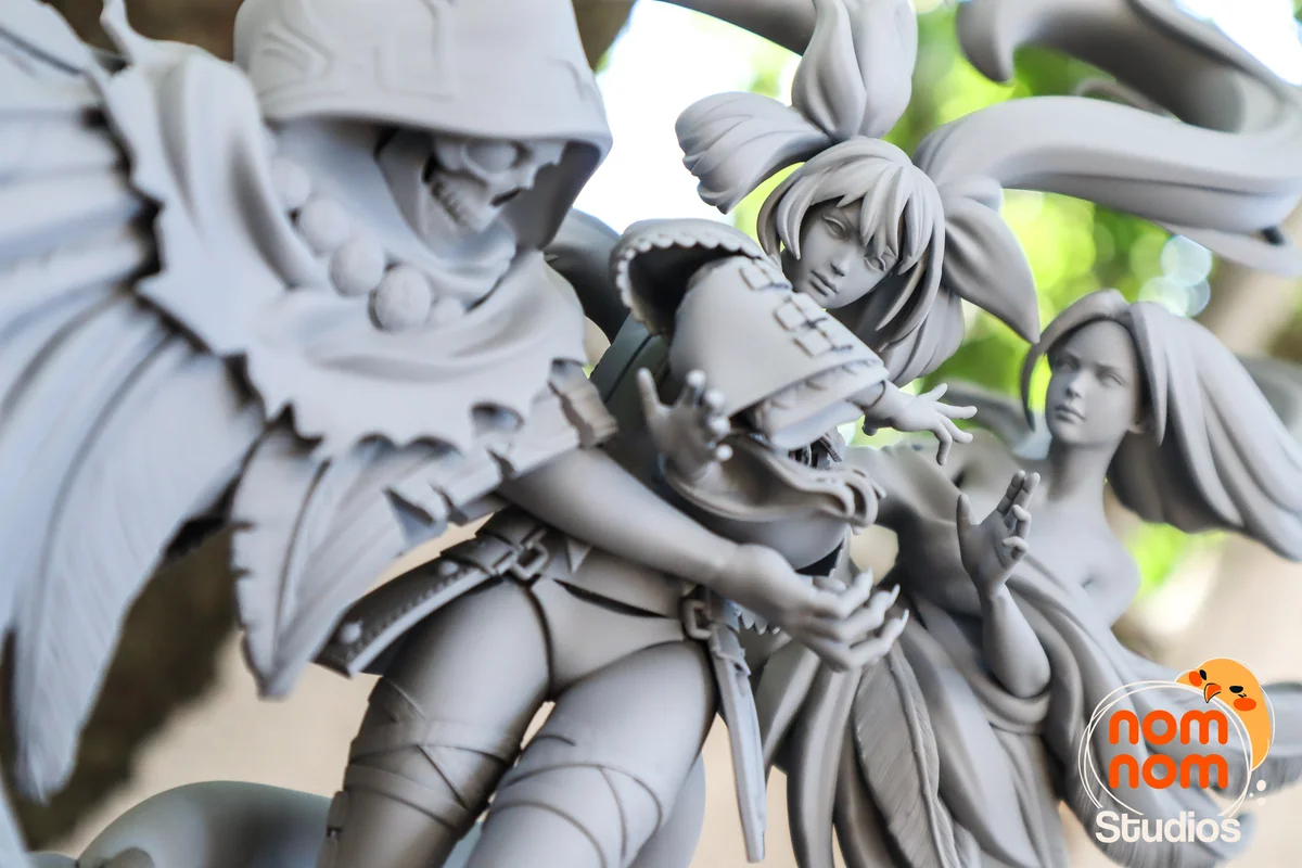 Dizzy | Fan Art | 3D Printed Resin Model Garage Kit | *Un-Painted* | Nomnom 5