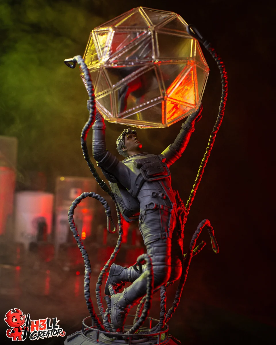 Ryland Grace and Rocky | Fan Art | 3D Printed Resin Model Garage Kit | *Un-Painted* | H3LL Creator 13