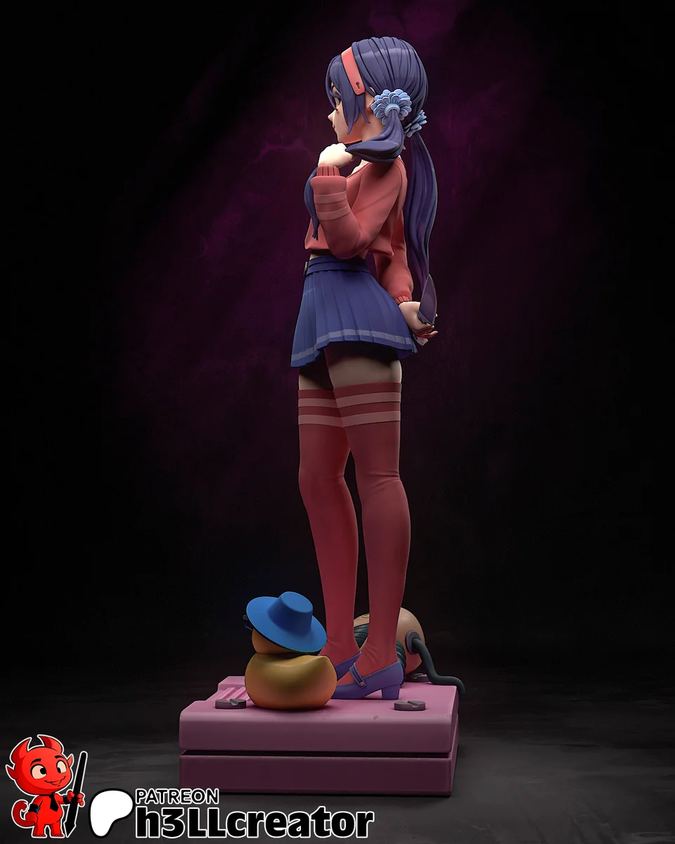 Mita | Fan Art | 3D Printed Resin Model Garage Kit | *Un-Painted* | H3LL Creator 5