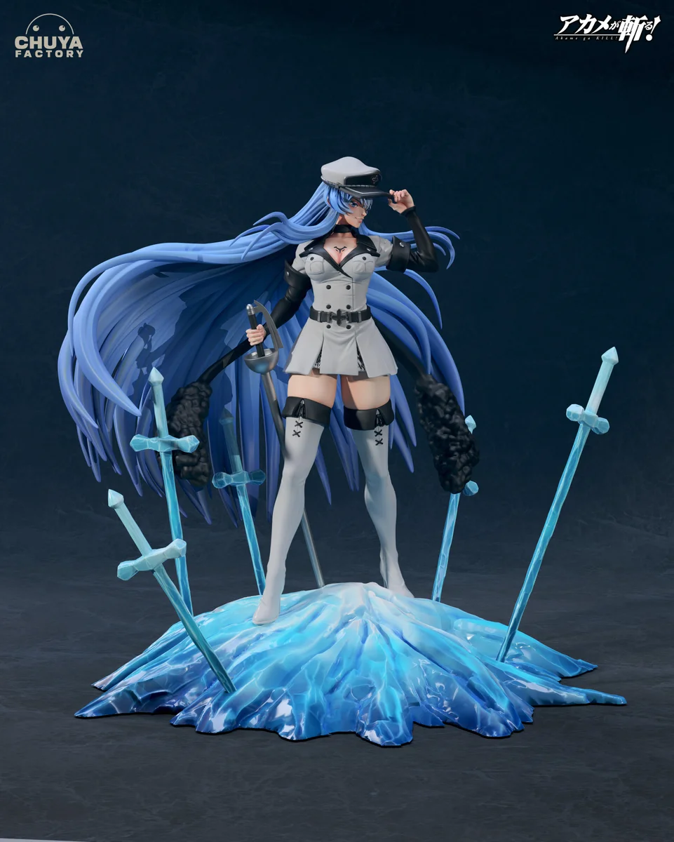 Esdeath | Fan Art | 3D Printed Resin Model Garage Kit | *Un-Painted* | Chuya Factory 4