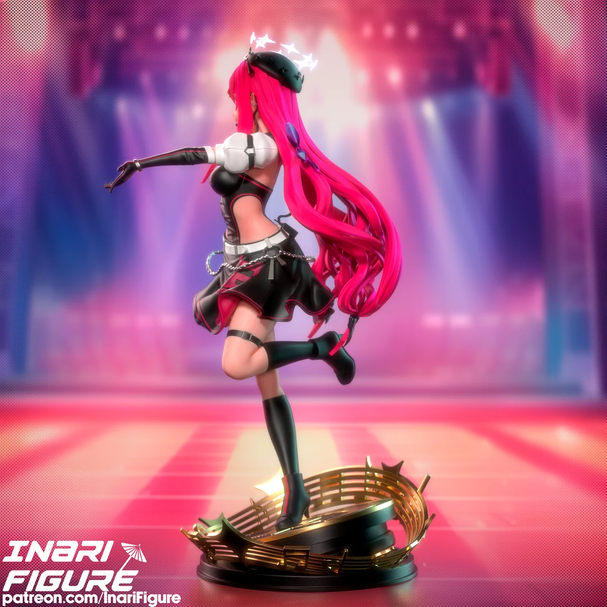 Irys | Fan Art | 3D Printed Resin Model Garage Kit | *Un-Painted* | Inari Figure 8