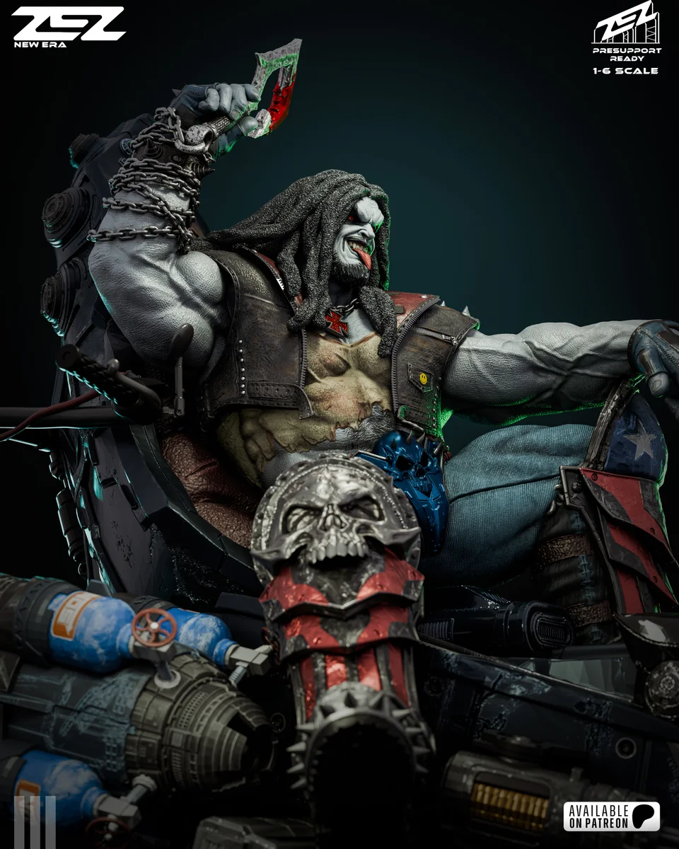 Lobo Throne | Fan Art | 3D Printed Resin Model Garage Kit | *Un-Painted* | ZEZ Studio 10