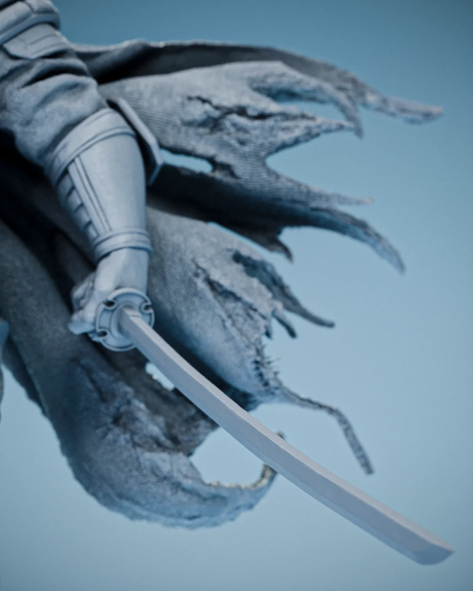 The Last Ronin | Fan Art | 3D Printed Resin Model Garage Kit | *Un-Painted* | Rechtag 11