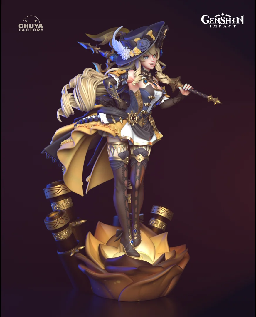 Navia Caspar | Fan Art | 3D Printed Resin Model Garage Kit | *Un-Painted* | Chuya Factory 5