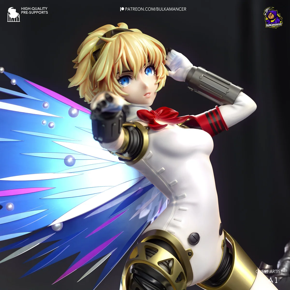 Anti-Shadow Android | Fan Art | 3D Printed Resin Model Garage Kit | *Un-Painted* | Bulkamancer 2