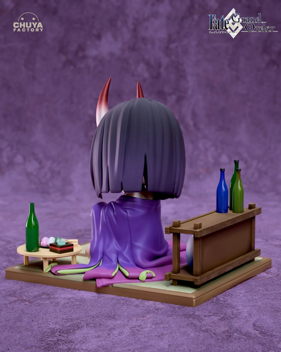 Chibi Shuten-Douji | Fan Art | 3D Printed Resin Model Garage Kit | *Un-Painted* | Chuya Factory 5
