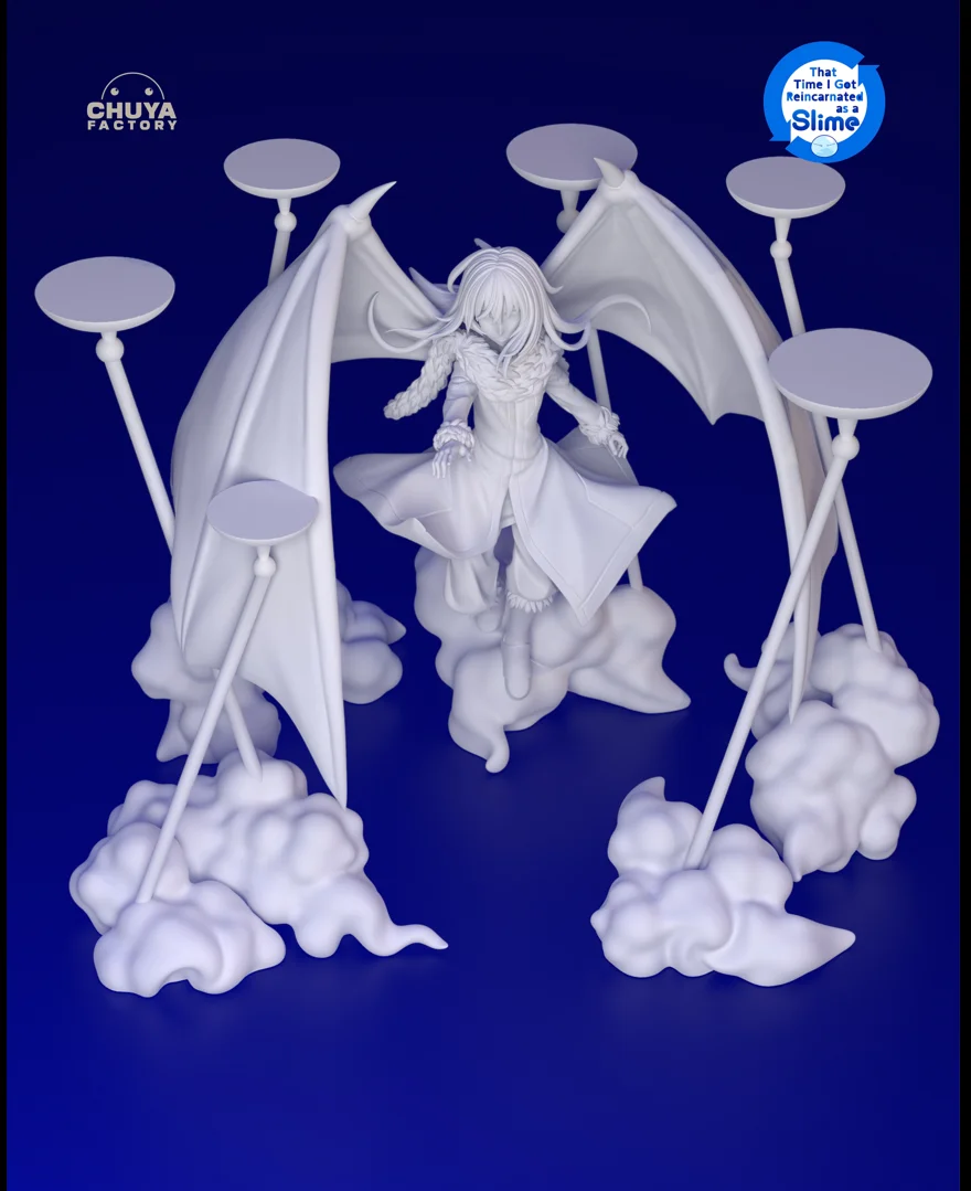Rimuru Tempest | Fan Art | 3D Printed Resin Model Garage Kit | *Un-Painted* | Chuya Factory 8
