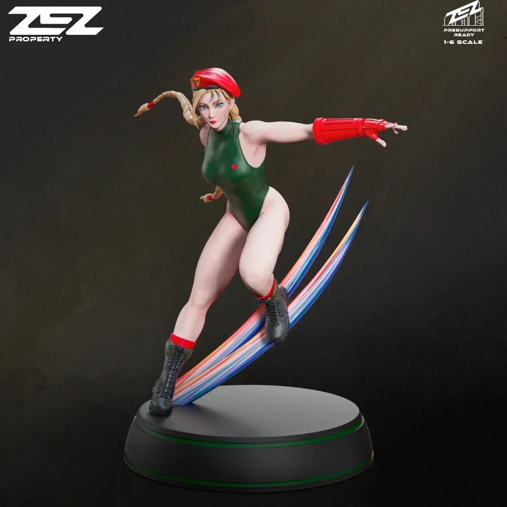 Cammy (Bastet) | Fan Art | 3D Printed Resin Model Garage Kit | *Un-Painted* | ZEZ Studio