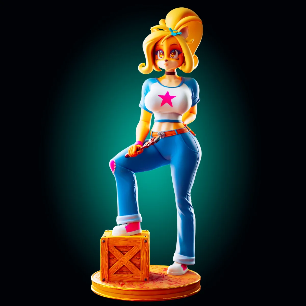 Coco | Fan Art | 3D Printed Resin Model Garage Kit | *Un-Painted* | Officer Rhu 2