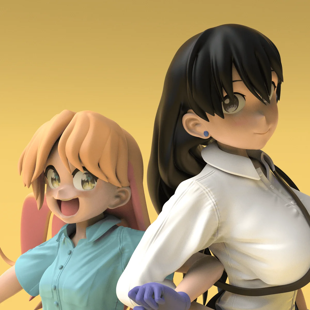 Ruri Rock | Fan Art | 3D Printed Resin Model Garage Kit | *Un-Painted* | Yoru Studio 6