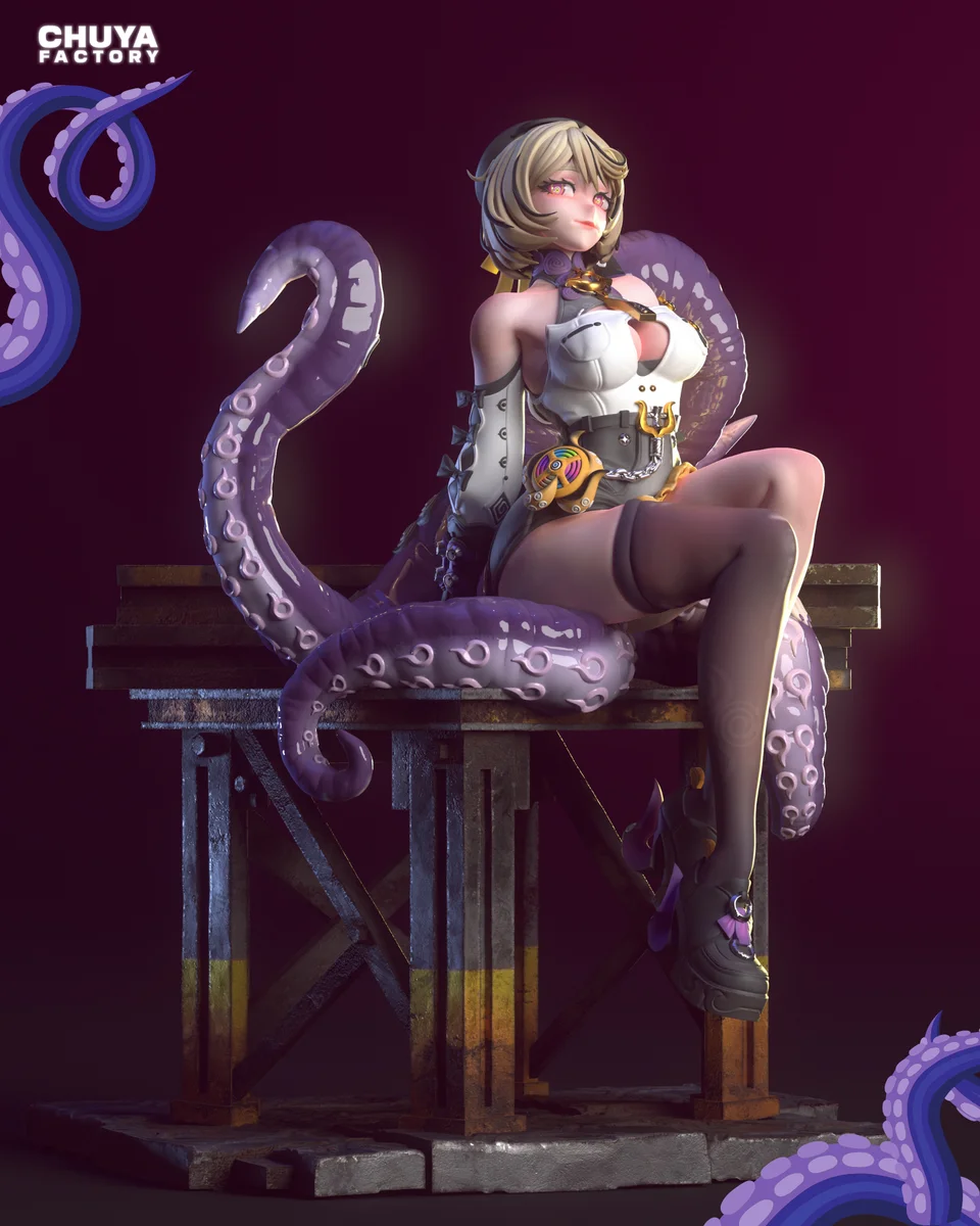 Yidhari | Fan Art | 3D Printed Resin Model Garage Kit | *Un-Painted* | Chuya Factory 4