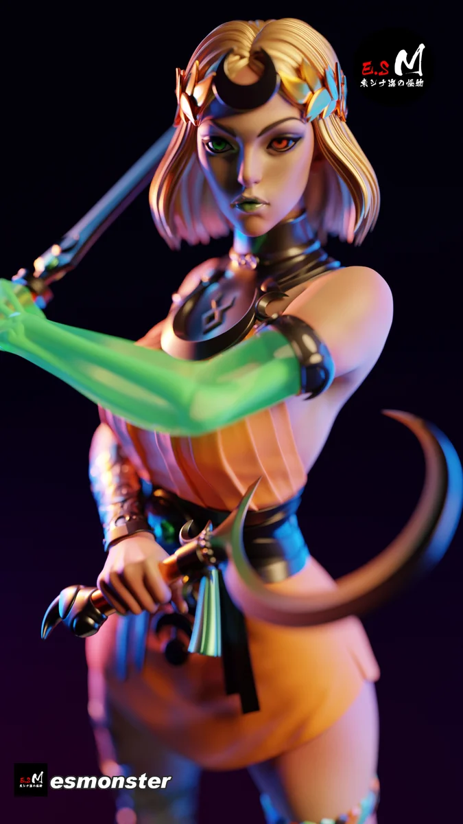 Melinoe | Fan Art | 3D Printed Resin Model Garage Kit | *Un-Painted* | ES Monster