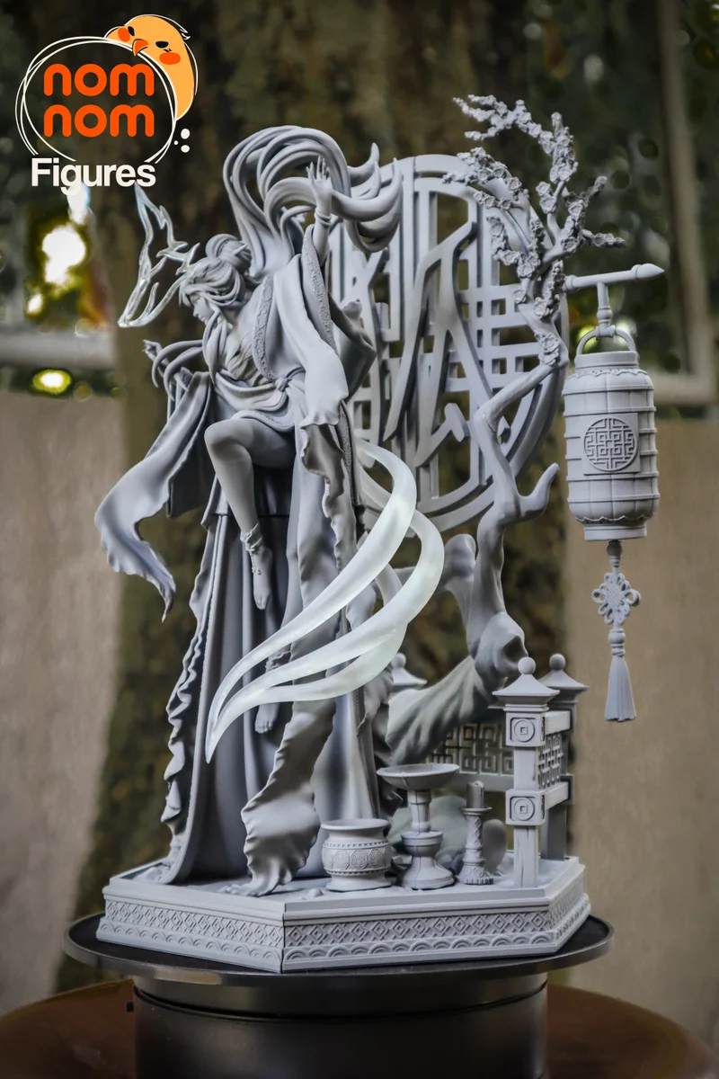 Winter Plum | Fan Art | 3D Printed Resin Model Garage Kit | *Un-Painted* | Nomnom 6
