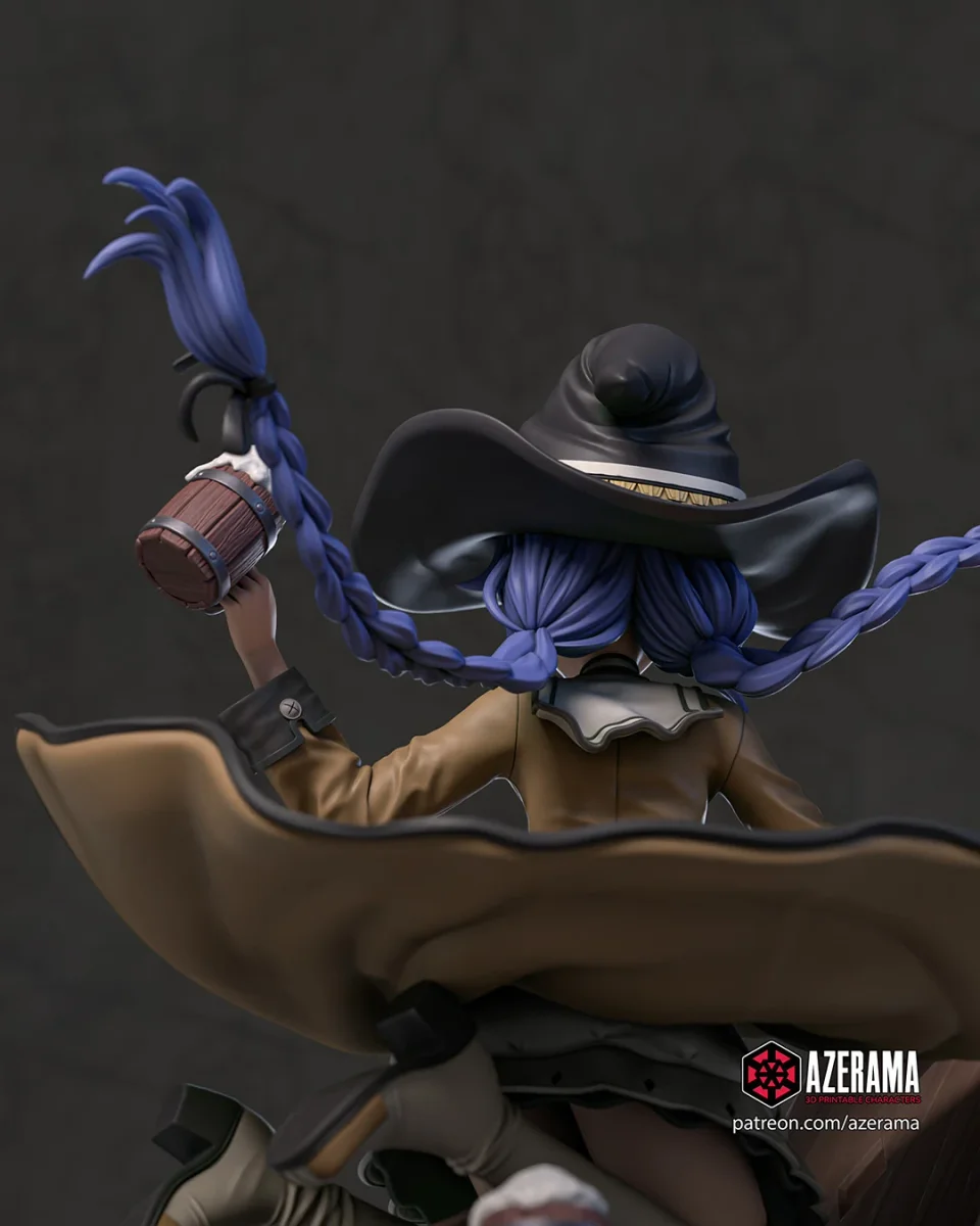 Roxy | Fan Art | 3D Printed Resin Model Garage Kit | *Un-Painted* | Azerama 2