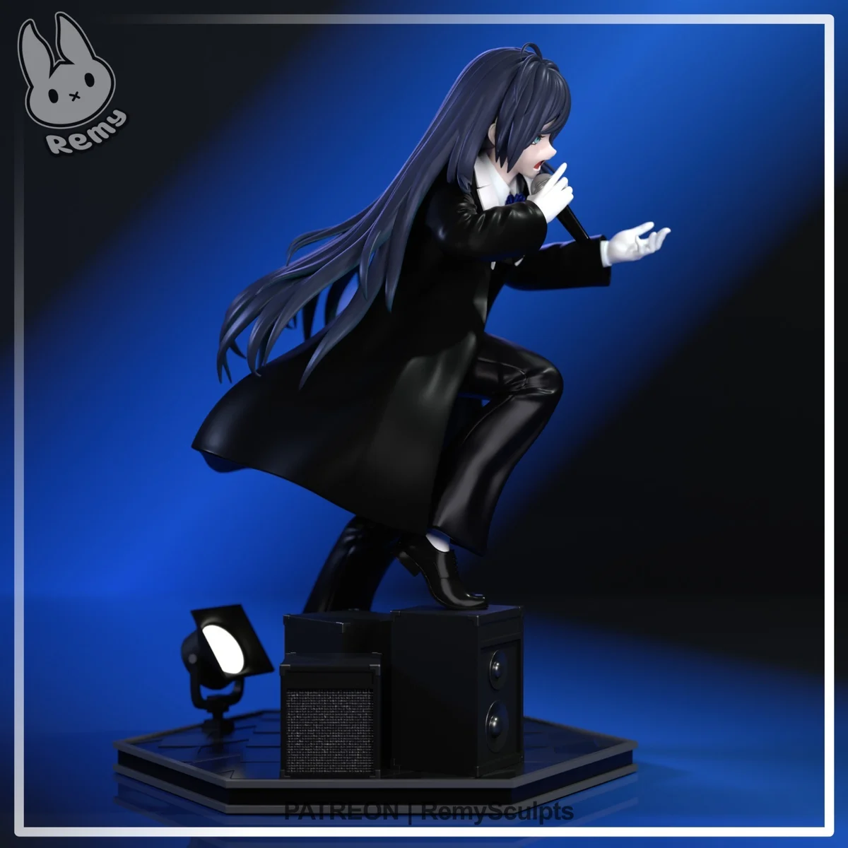 Ado | Fan Art | 3D Printed Resin Model Garage Kit | *Un-Painted* | Remy Sculpts 3