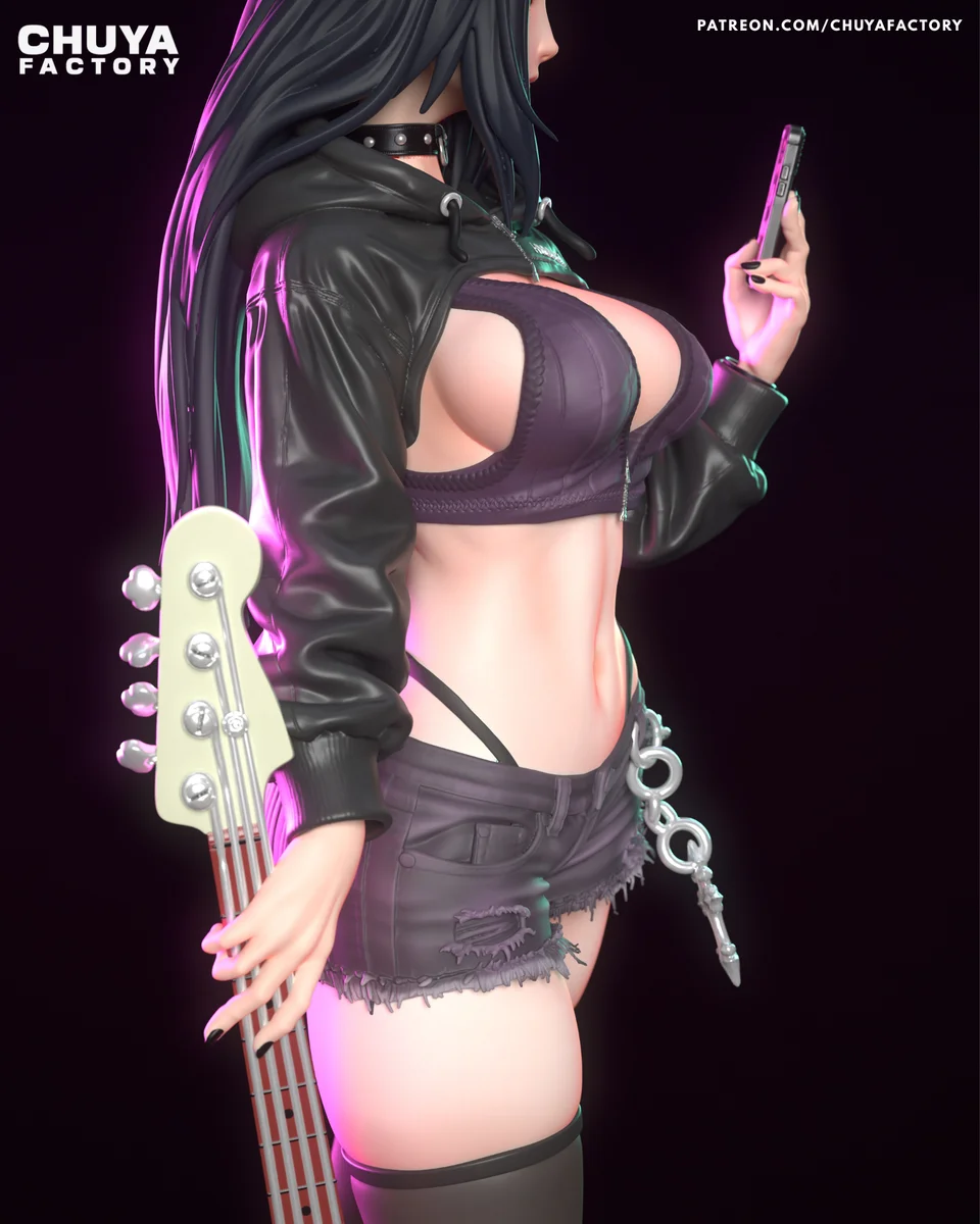 Hinata Hyuga | Fan Art | 3D Printed Resin Model Garage Kit | *Un-Painted* | Chuya Factory 13