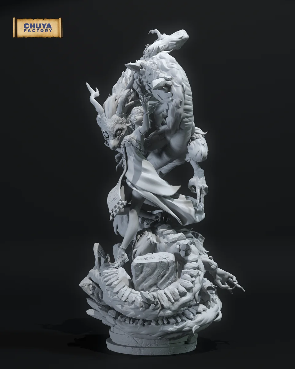 Zelda | Fan Art | 3D Printed Resin Model Garage Kit | *Un-Painted* | Chuya Factory 20
