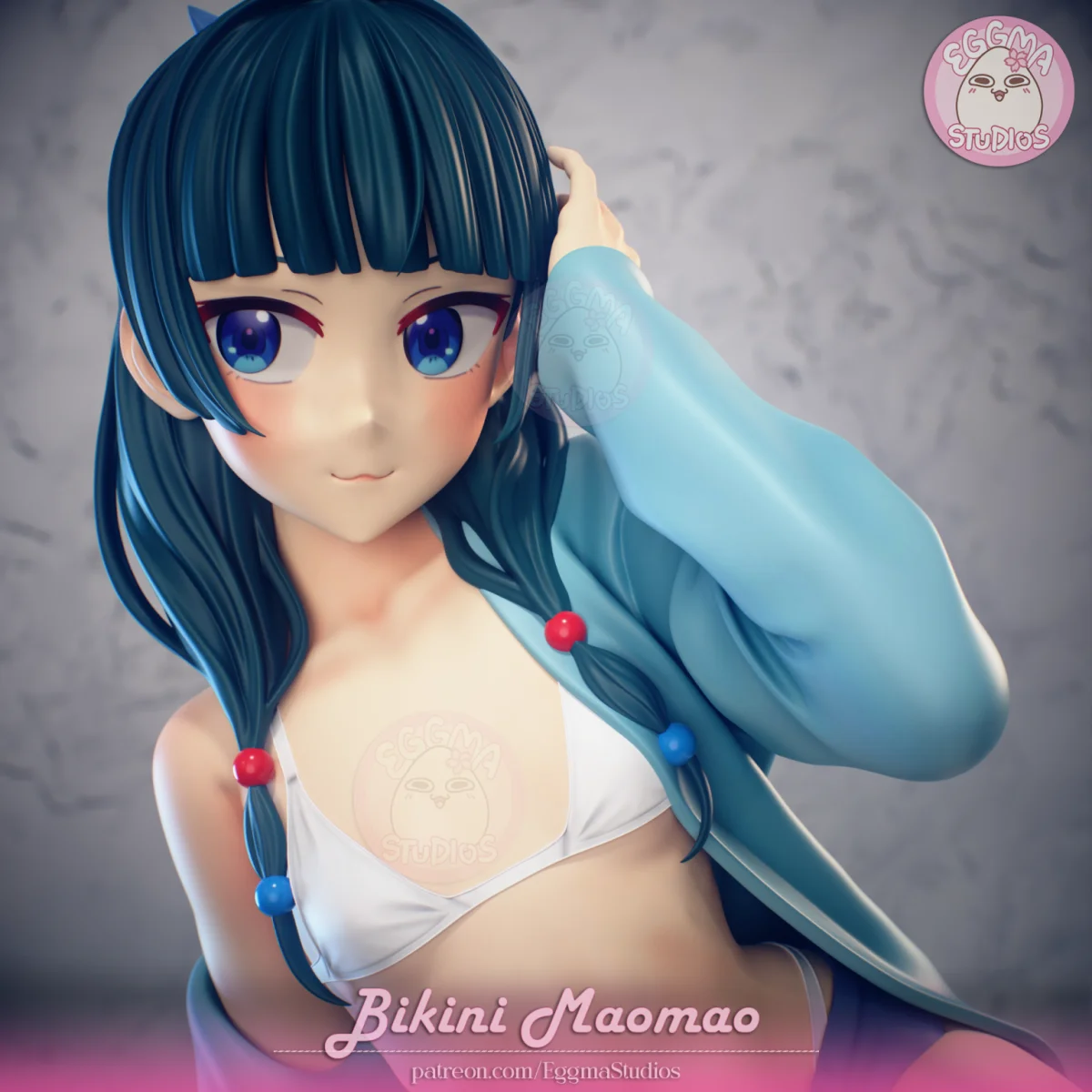 Maomao | Fan Art | 3D Printed Resin Model Garage Kit | *Un-Painted* | EggmaStudios 18